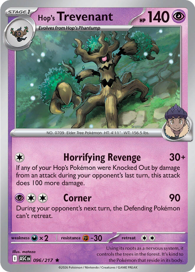 Hop's Trevenant - 096-217