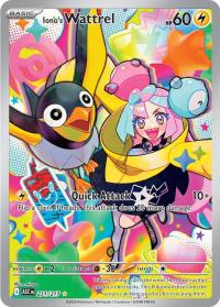 pokemon me ascended heroes iono s wattrel 231 217 illustrator rare