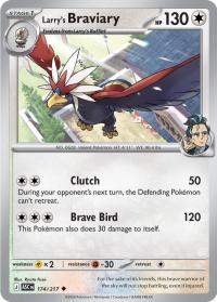 pokemon me ascended heroes larry s braviary 174 217