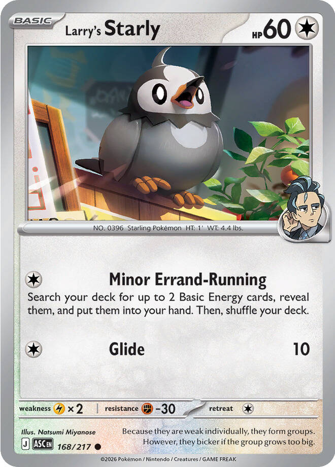 Larry's Starly - 168-217