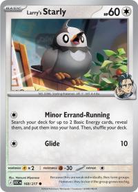 pokemon me ascended heroes larry s starly 168 217