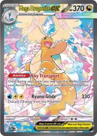 pokemon me ascended heroes mega dragonite ex 290 217 special illustrator rare