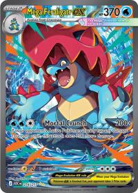 pokemon me ascended heroes mega feraligatr ex 274 217 special illustrator rare