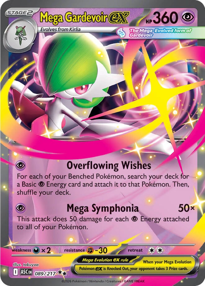 Mega Gardevoir EX - 089-217