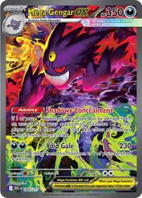pokemon me ascended heroes mega gengar ex 284 217 special illustrator rare
