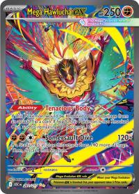 pokemon me ascended heroes mega hawlucha ex 283 217 special illustrator rare
