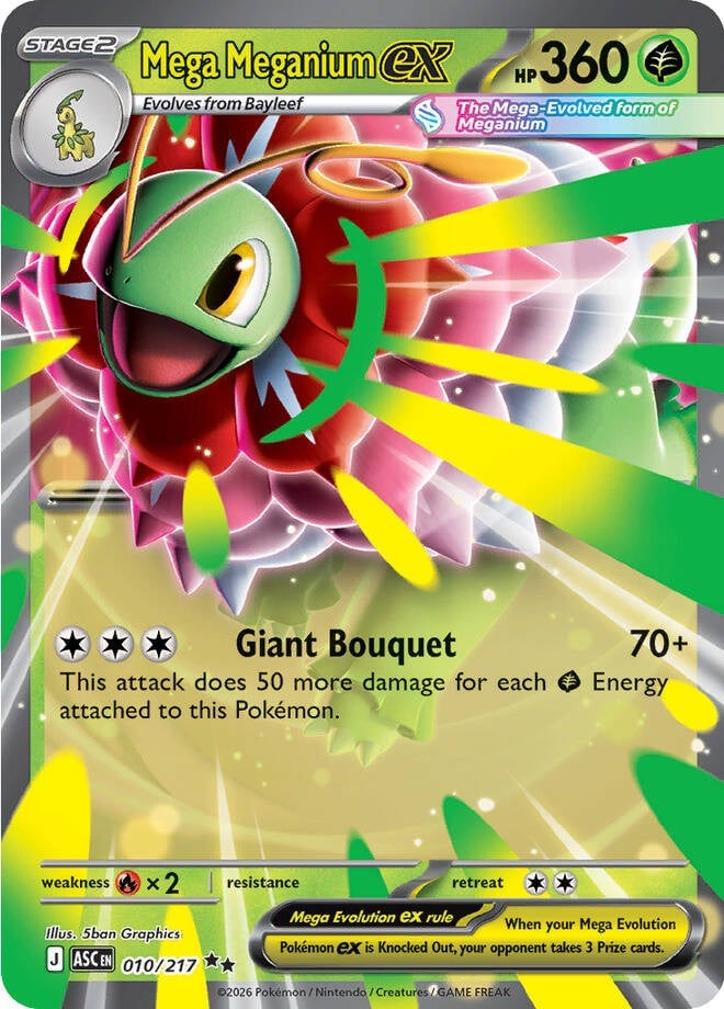 Mega Meganium EX - 010-217