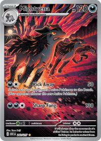 pokemon me ascended heroes mightyena 243 217 illustrator rare