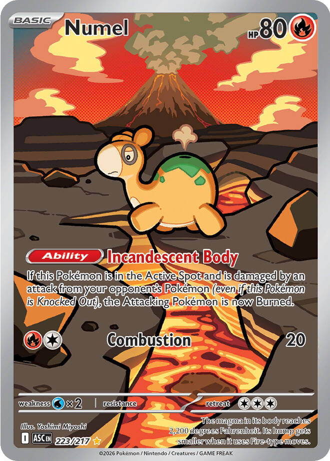 Numel - 223-217 - Illustrator Rare