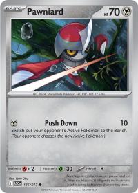 pokemon me ascended heroes pawniard 146 217