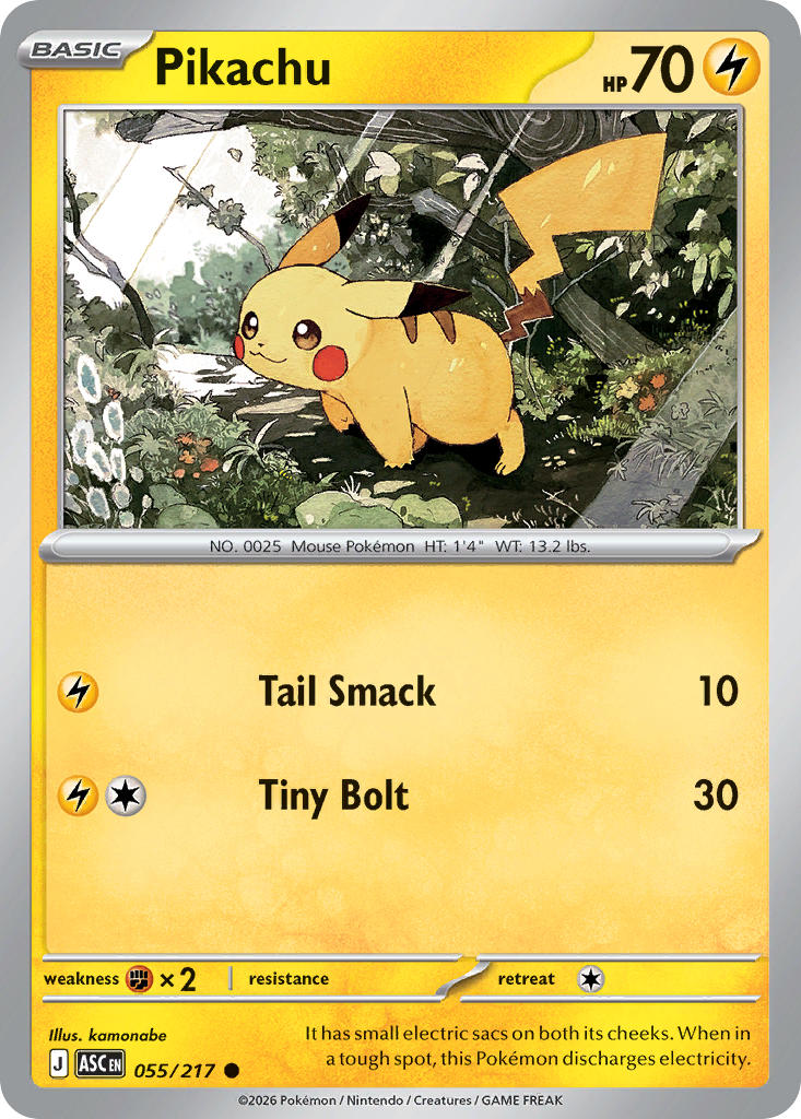 Pikachu - 055-217 - (Energy Symbol)