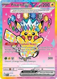 pokemon me ascended heroes pikachu ex 277 217 special illustrator rare