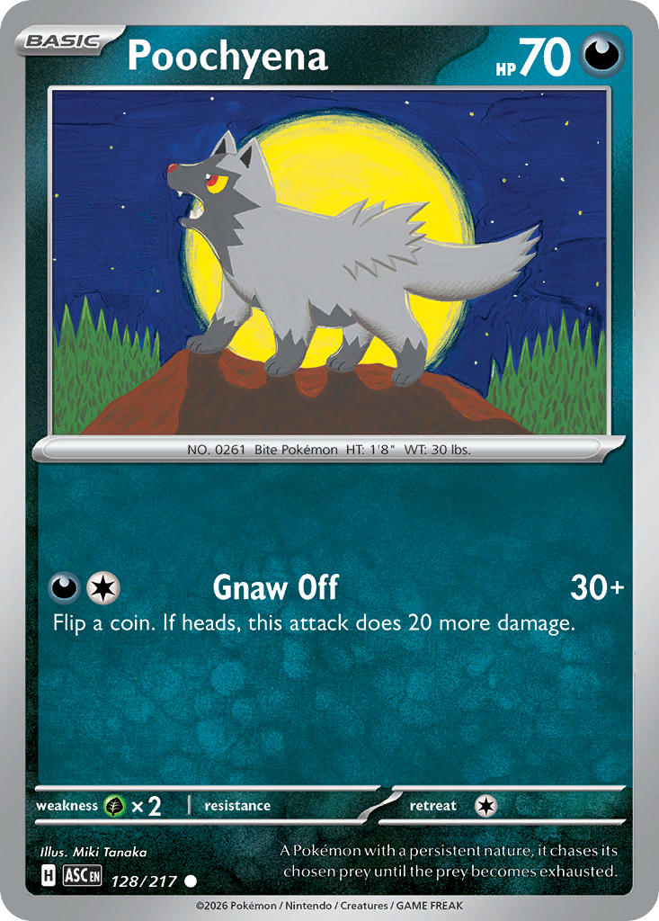 Poochyena - 128-217 - (Dusk Ball)