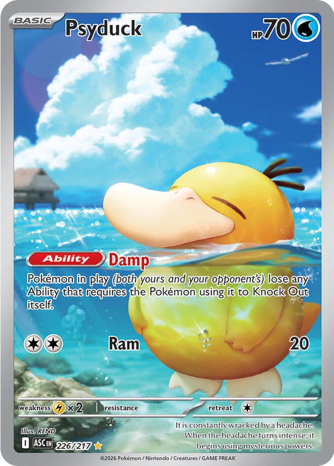 Psyduck - 226-217 - Illustrator Rare