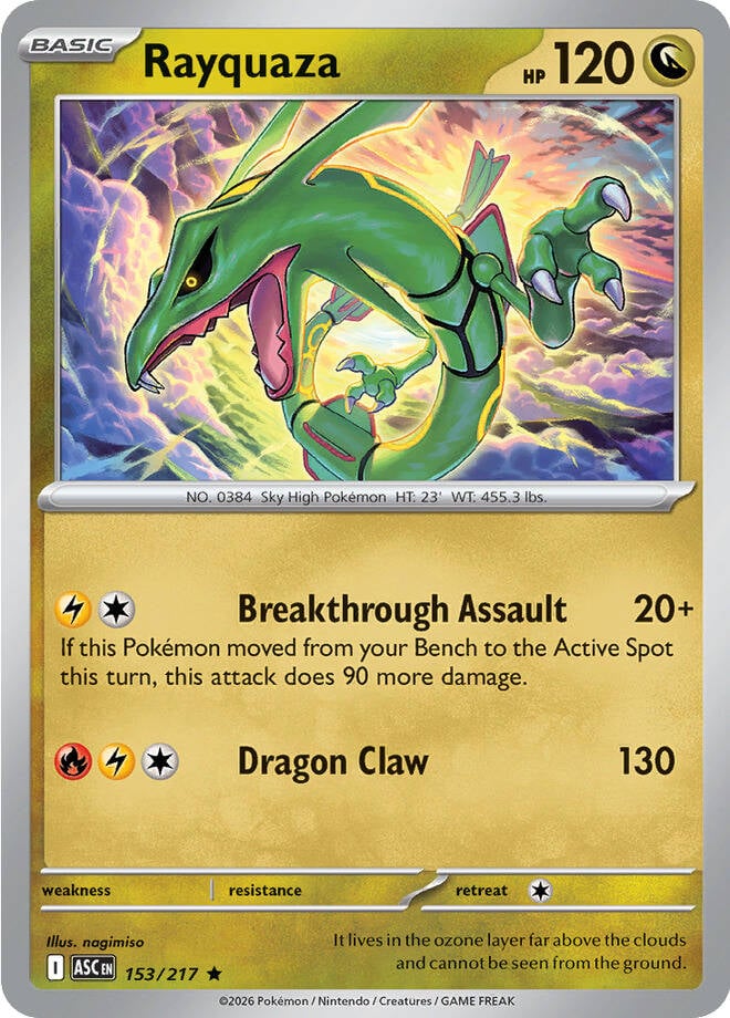 Rayquaza - 153-217