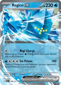 pokemon me ascended heroes regice ex 048 217