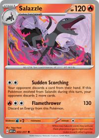 pokemon me ascended heroes salazzle 035 217 quick ball