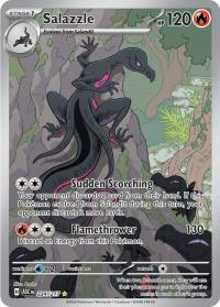 pokemon me ascended heroes salazzle 224 217 illustrator rare