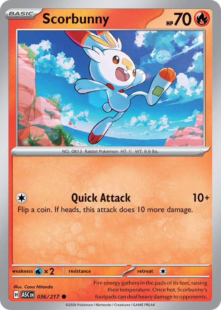 Scorbunny - 036-217 - (Energy Symbol)