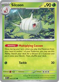 pokemon me ascended heroes silcoon 012 217 energy symbol