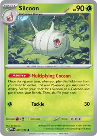 pokemon me ascended heroes silcoon 012 217