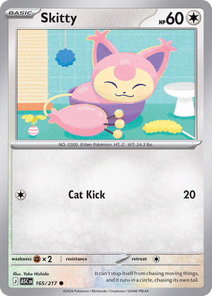 Skitty - 165-217 - (Love Ball)