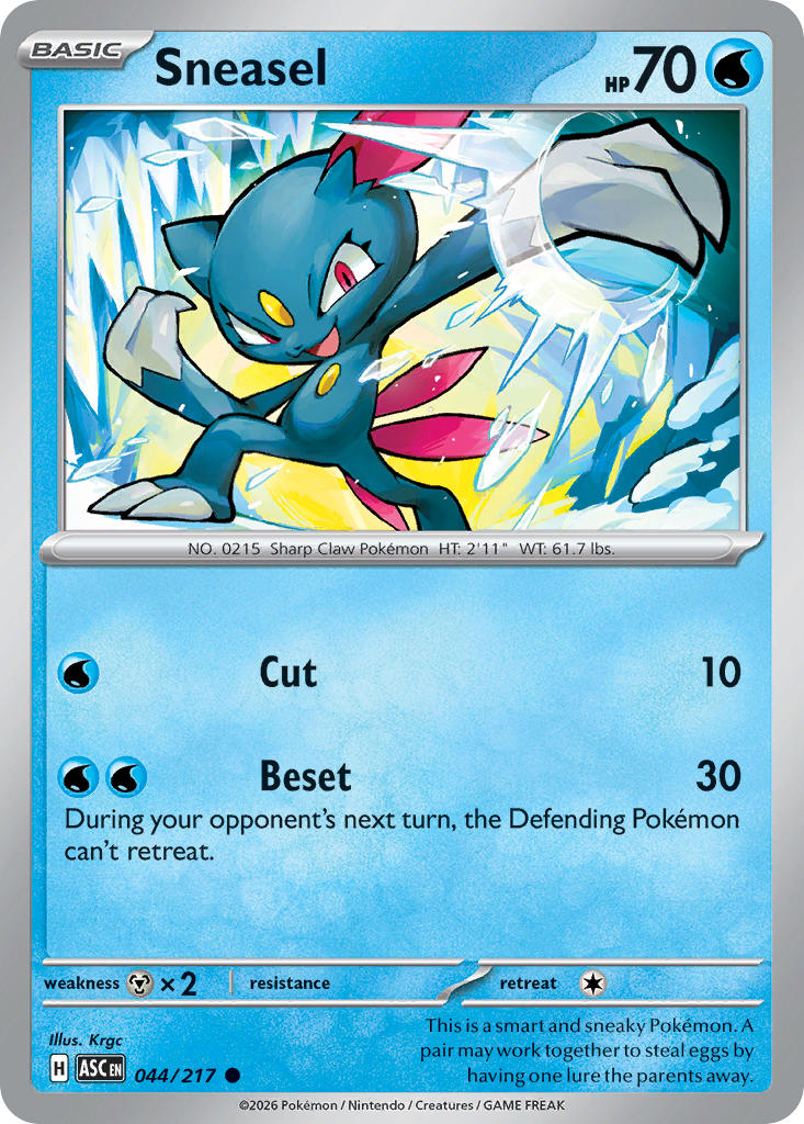 Sneasel - 044-217 - (Dusk Ball)