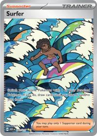 pokemon me ascended heroes surfer 293 217 special illustrator rare