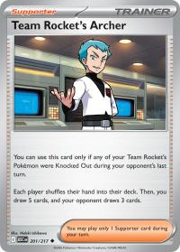 pokemon me ascended heroes team rocket s archer 201 217 rh