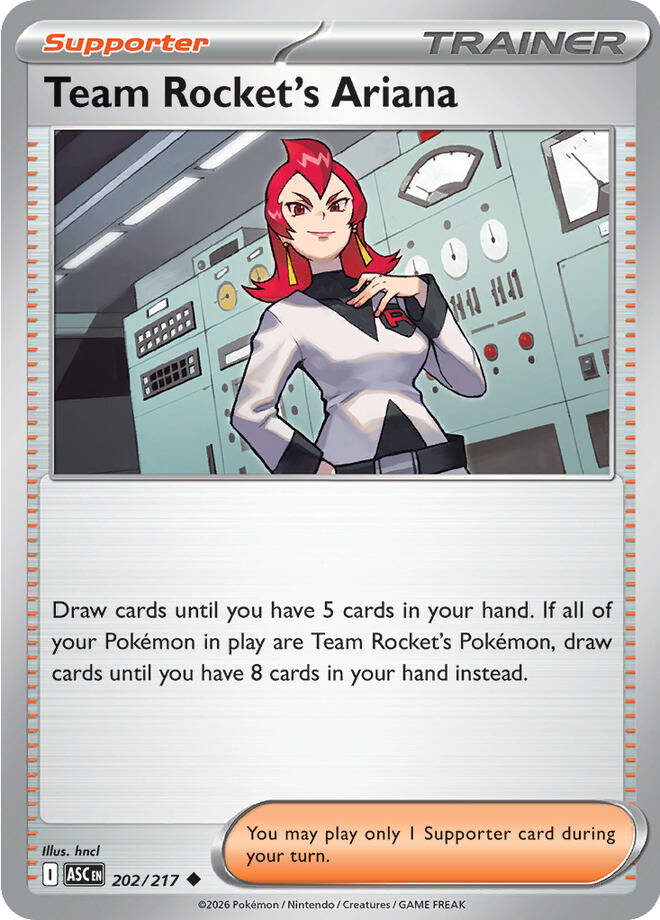 Team Rocket's Ariana - 202-217