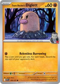 pokemon me ascended heroes team rocket s diglett 100 217