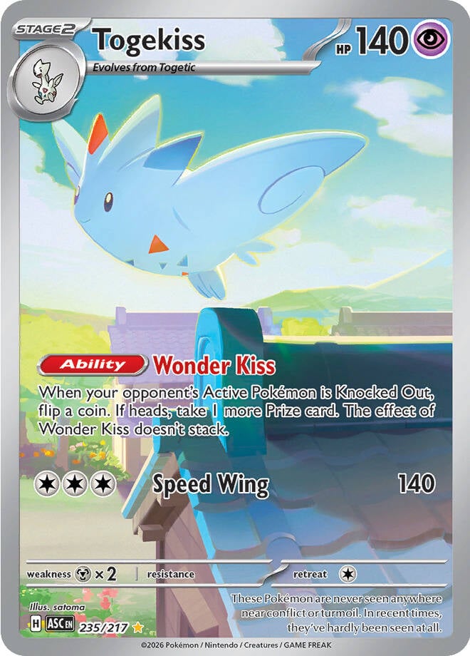 Togekiss - 235-217 - Illustrator Rare
