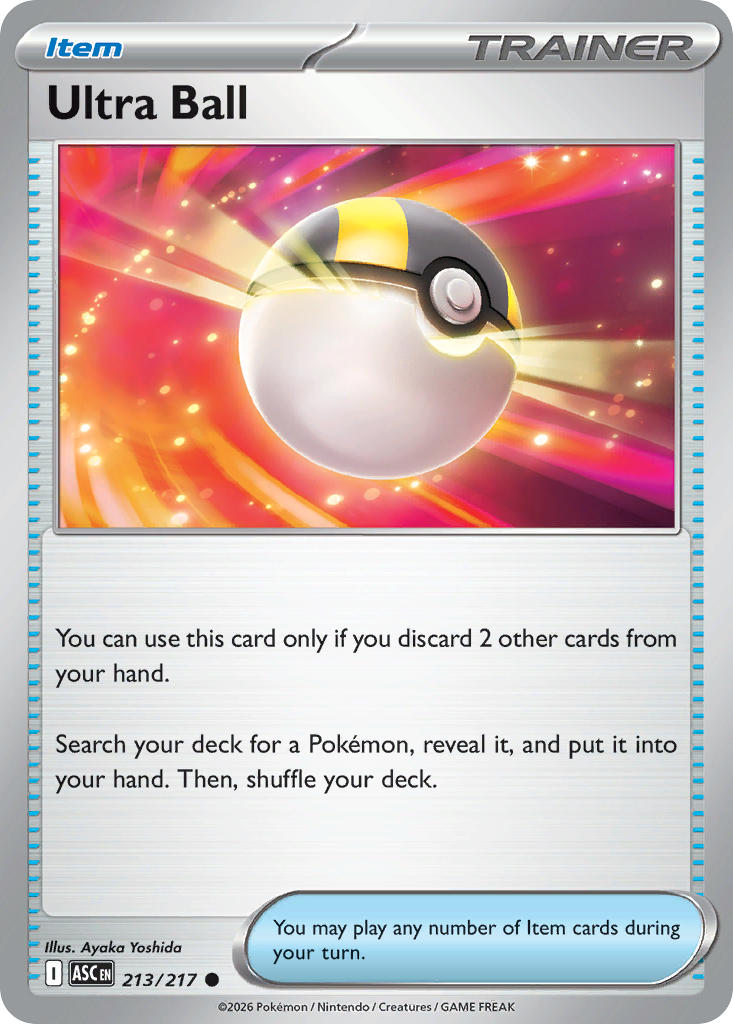 Ultra Ball - 213-217 (RH)