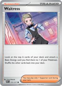 pokemon me ascended heroes waitress 215 217