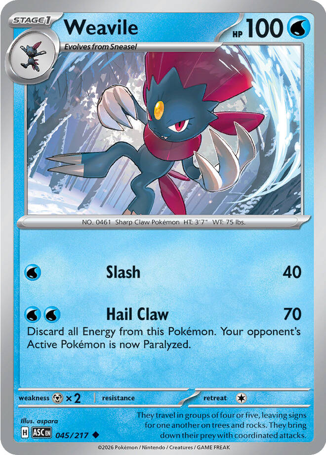 Weavile - 045-217