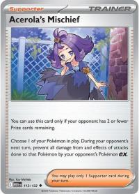 pokemon me01 mega evolution acerola s mischief 113 132 rh