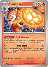 pokemon me01 mega evolution cinderace 028 132 rh