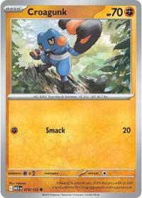 pokemon me01 mega evolution croagunk 078 132 rh