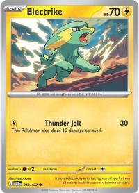 pokemon me01 mega evolution electrike 049 132 rh