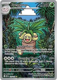 pokemon me01 mega evolution exeggutor 135 132 illustrator rare