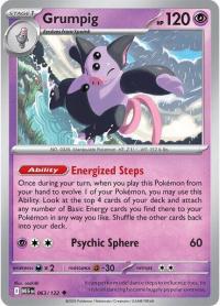 pokemon me01 mega evolution grumpig 063 132 rh