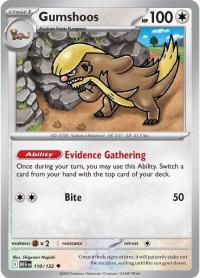 pokemon me01 mega evolution gumshoos 110 132 rh
