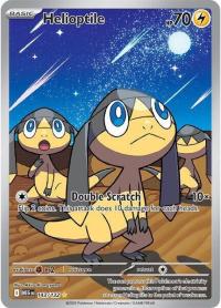 pokemon me01 mega evolution helioptile 143 132 illustrator rare