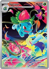 pokemon me01 mega evolution ivysaur 134 132 illustrator rare