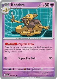 pokemon me01 mega evolution kadabra 055 132 rh