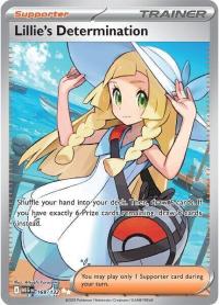 pokemon me01 mega evolution lillie s determination 169 132 full art