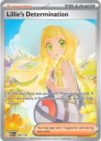 pokemon me01 mega evolution lillie s determination 184 132 special illustration rare