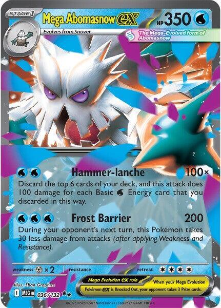 Mega Abomasnow EX - 036-132