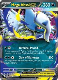 pokemon me01 mega evolution mega absol ex 086 132