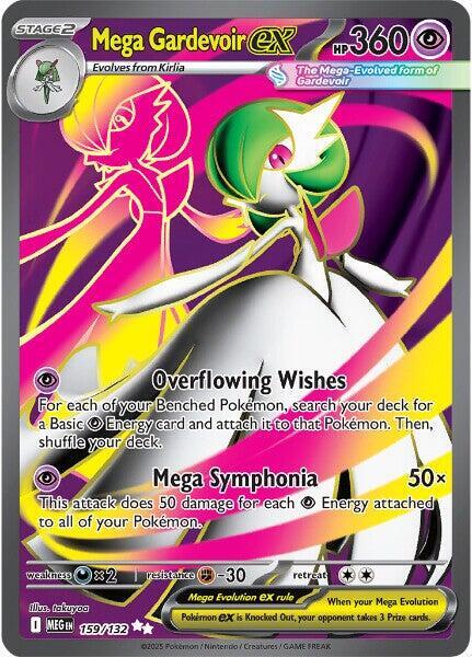 Mega Gardevoir EX - 159-132 - FULL ART